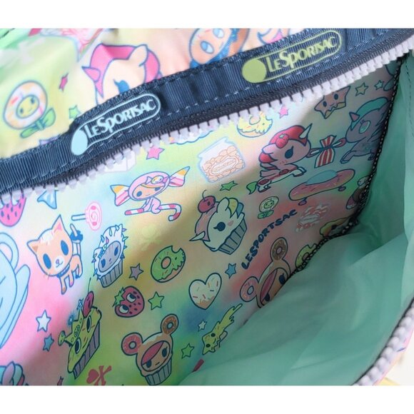 LeSportsac Tokidoki Donutella Donutino Unicorn laptop BACKPACK - Picture 6 of 10